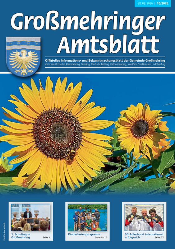 Amtsblatt Oktober 2026