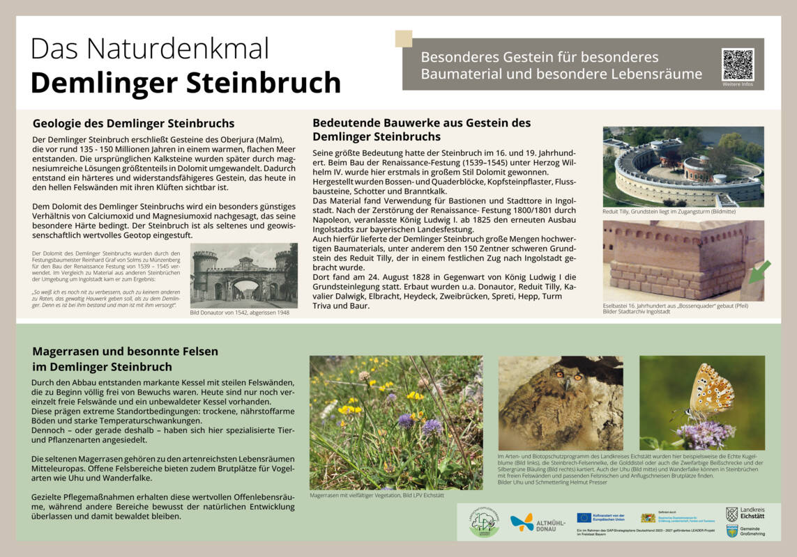 Demlinger Steinbruch - geologische Info
